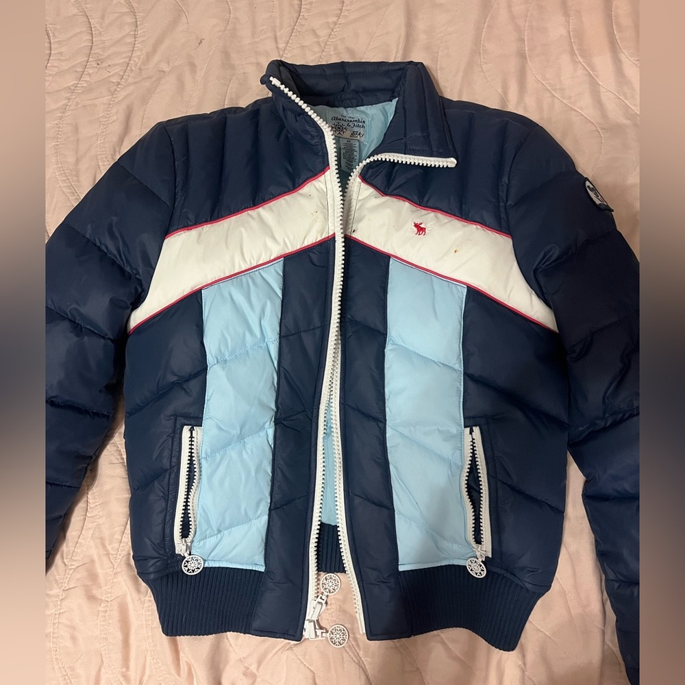 abercrombie and fitch vintage ski jacket